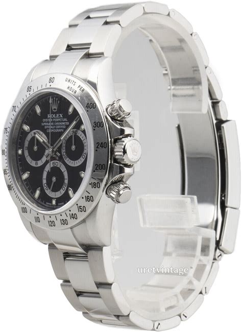 rolex daytona stål pris